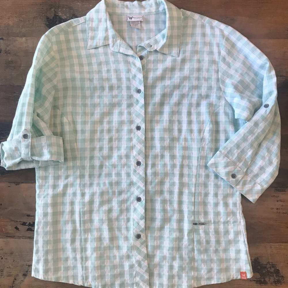 WHITE SIERRA NWOT Outdoor 30 UPF Button-up Shirt M